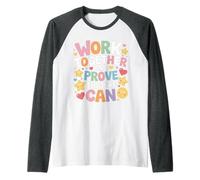 Work Together And Prove That We Can Unity Effort Team |- Maglia con Maniche Raglan