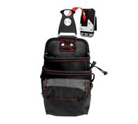 Work Tool Belt, Waterproof Waist Pouch Organizer, Adjustable Heavy Duty Utility Fanny Pack, Multi-Pocket Storage Belt for Construction, Garden, Electrical Repair