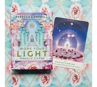 Work Your Light Oracle Cards Mazzo di Carte 44 Carte e Guida Rebecca Campbell