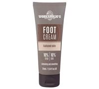 Workaholic's crema per piedi secchi, crema per la rimozione dei calli con 10% AHA e 10% urea, cura dei piedi contro i talloni screpolati, riduce la cheratinizzazione della pelle, 75 ml