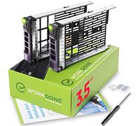 WORKDONE 2pz LFF Caddy 3.5" compatibile con Dell PowerEdge 13-11 Gen F238F