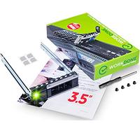 WorkDone Caddy per disco rigido da 3,5 pollici Compatibile con PowerEdge Dell - R340 R440 R540 R640 R740 R6415 R7415 R7425 X7K8W di 14° generazione - Vassoio della staffa Hot Swap contenitore