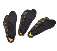 WorkerWalker Solette per Scarpe da Uomo e Donna - Poliyou Active Pro Set di 3 Suole Spesse per Scarpe e Stivali da Lavoro Per Donna e Uomo Solette Comode e Traspiranti - 46 EUR
