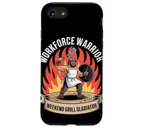 Workforce Warrior Weekend Grill Gladiator Labor Day Custodia per iPhone SE (2020) / 7 / 8