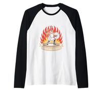 Workforce Warrior Weekend Grill Gladiator Labor Day Maglia con Maniche Raglan