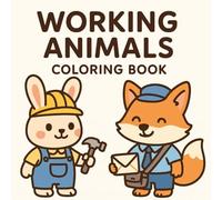 Working Animals coloring book