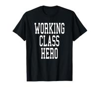 Working Class Hero con segno Anarcho Spirit of 1969 Maglietta