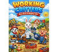 Working Critters: A Fun Animal Jobs Coloring Book