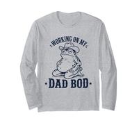 Working On My Dad Bod Toad Maglia a Manica