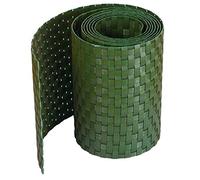 workingHOUSE Rotolo Frangivisto in Polyrattan per Recinzione Esterna - Strisce Resistenti alle Intemperie per Recinzioni, Balconi e Terrazze - Facili da Installare - 255 cm x 19 cm (1, Verde)