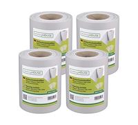 Workinghouse Schermo privacy in PVC per recinzione a doppio picchetto, schermo privacy da giardino con clip, 450g/m² - 50m x 19cm, schermo privacy per recinzione (4, Grigio Chiaro)