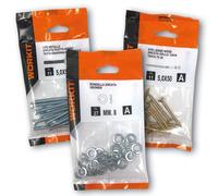 Workit Kit Vite Autofilettante Tcce Zincata Bianca 50 Pezzi