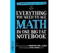 Workman Publish Everything You Need to Ace Math in One Big Fat Noteb (Tascabile)