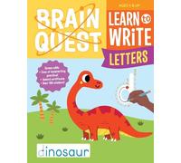 Workman Publishing Brain Quest Learn to Write: Letters (Tascabile)