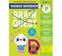 Brain Quest Phonics Workbook: Pre-Kindergarten: 1