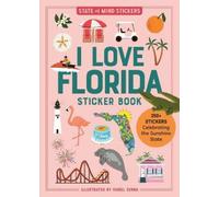 Workman Publishing Isabel Serna I Love Florida Sticker Book (Tascabile)
