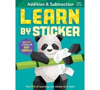 Workman Publishing Learn by Sticker: Addition and Subtraction (Tascabile)