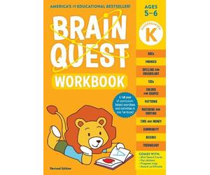 Workman Publishing Lisa Brain Quest Workbook: Kindergarten (Revised (Tascabile)