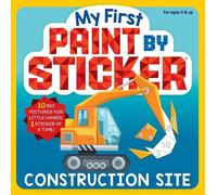 Workman Publishing My First Paint by Sticker: Construction Site (Tascabile)