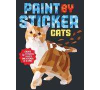 Workman Publishing Paint by Sticker: Cats (Tascabile) Paint by Sticker