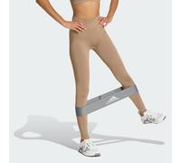 Workout Essentials Leggings Knit Scrunch 7/8 Chalky Brown XL
