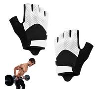 Workout Gloves For Men - Gym Gloves | Firm Grip Breathable Workout Gloves For Weight Lifting | Lightweight Padded Full Palm Protection Mittens | Breathable Firm Grip Workout Gloves For Men & Women
