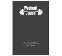 Workout Journal & Fitness Planner - Track Gym & Home Workouts for Men & Women