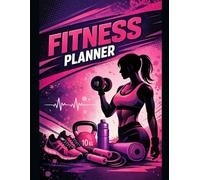Workout palnner for women weight loss Gim Logbook with progress tracker - 12 months Fitness planner