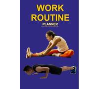 Workout Routine Exercise Monthly Digital Planner: It’s time to get fit - one month at a time!