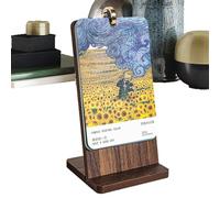 Workplace Desk Calendar | Olio Painting Monthly Planner | Artistic Table Organizer with Stylish Artwork and Easy Page, Planning Accessory for School Home Office Friends Family