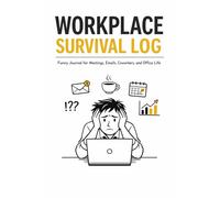 Workplace Survival Log: Funny Journal for Meetings, Emails, Coworkers, and Office Life: Sarcastic Productivity Notebook with Prompts to Decode ... Frustrations, and Handle Responsibilities