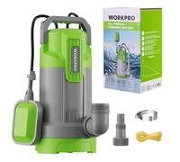 WORKPRO 2-in-1 Pompa Sommergibile per Acque Luride da 700 W