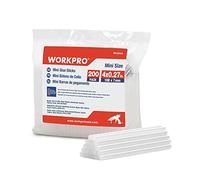 WORKPRO 200 bastoncini di colla calda 100 x 7 mm, bastoncini di colla trasparenti universali per pistola a colla calda, ideali per fai da te, artigianato, tempo libero