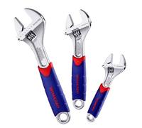 workpro 3 Piece 6-inch, 8-inch, 10-inch Adjustable Wrench Set by workpro