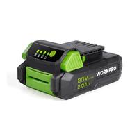 WORKPRO Batterie 20V 2,0Ah, Compatibile SOLO con i Prodotti WORKPRO, Comoda e Compatta