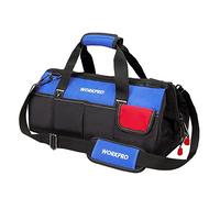WORKPRO Borsa Porta Attrezzi con Multi Tasche, Borsa Porta Utensili di Grande Capacità 45cm