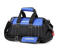 WORKPRO Borsa porta Attrezzi Lavoro a Bocca Ampia 40 x 22 x 26 cm
