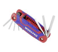 WorkPro Esagono esterno Chiave esagonale 1.5 mm, 2.0 mm, 2.5 mm, 3.0 mm, 4.0