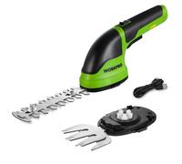 WORKPRO Forbici a Batteria 2 in 1 3,6 V Cesoia Elettrica a Batteria al Litio 2