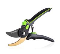WORKPRO Forbici da Giardino Bypass, Potatrice Professionale con Impugnatura Regolabile, Strumento Ideale per Innesti, Potatura, Raccolta, Forbici per Piante e Alberi da Giardinaggio