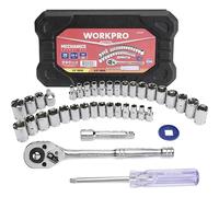 WorkPro KIT inserti per cacciaviti metrico, imperiale (pollici) 39 parti