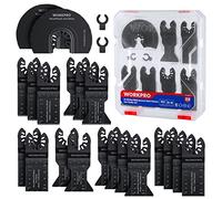 WORKPRO Lame Utensile Multifunzione 22 Pezzi, Lame Utensile Oscillanti