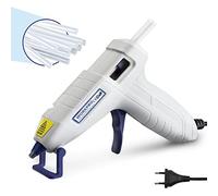 WORKPRO Mini Pistola Colla a Caldo 10W, Pistola per Colla a Caldo con 20 Stick di Colla 7x100mm, Ottimo per Fai-da-te, Artigianato e Riparazioni Rapide