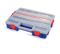 Workpro Scatola con scomparti in polipropilene 38,2 x 30 x 6,2 cm 18 scomparti