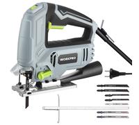 WORKPRO Seghetto Alternativo 600W, 3000 giri/min, Profondità di taglio 100mm, 4