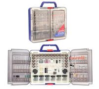 WORKPRO Set di Accessori per Utensili Rotanti Universali da 476 Pezzi, Kit di Accessori per Utensili Rotanti Multifunzione per Taglio, Incisione, Smerigliatura, Lucidatura, Levigatura, Foratura
