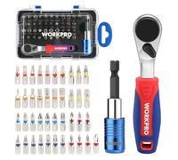 WORKPRO Set di Bit Avvitamento con Cricchetti, Custodia per Cacciavite a Cricchetto, Set di 41 Inserti per Cacciavite