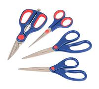 WORKPRO Set di forbici, lame in acciaio inox, plastica stampata, taglio multiuso, W000400