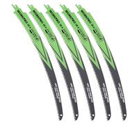 WORKPRO Set di lame per sega 38cm 5 Pezzi | 6 lame per sega a sciabola TPI, taglio rami, misura universale