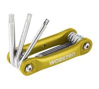 WorkPro TORX Kit di chiavi a brugola T 8, T 10, T 15, T 20, T 25, T 27, T 30, T